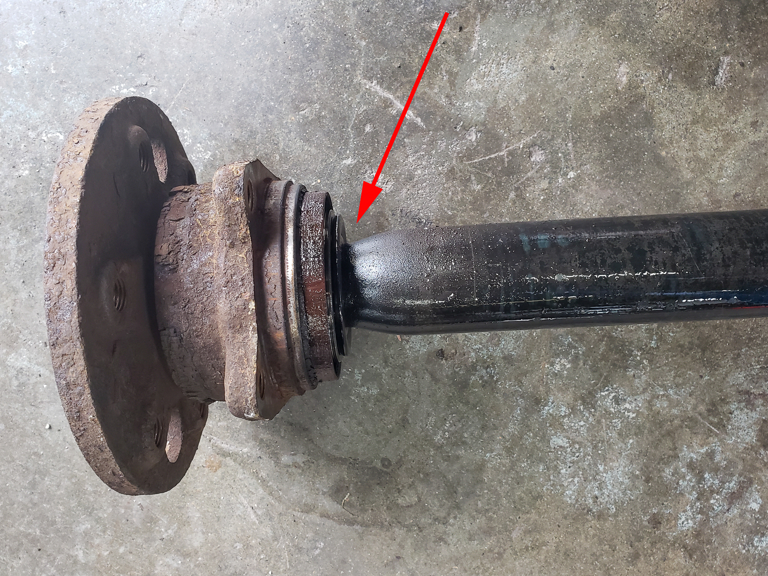2008 Mercedes Sprinter, Rear Axle Bearing Pawlik Automotive Repair