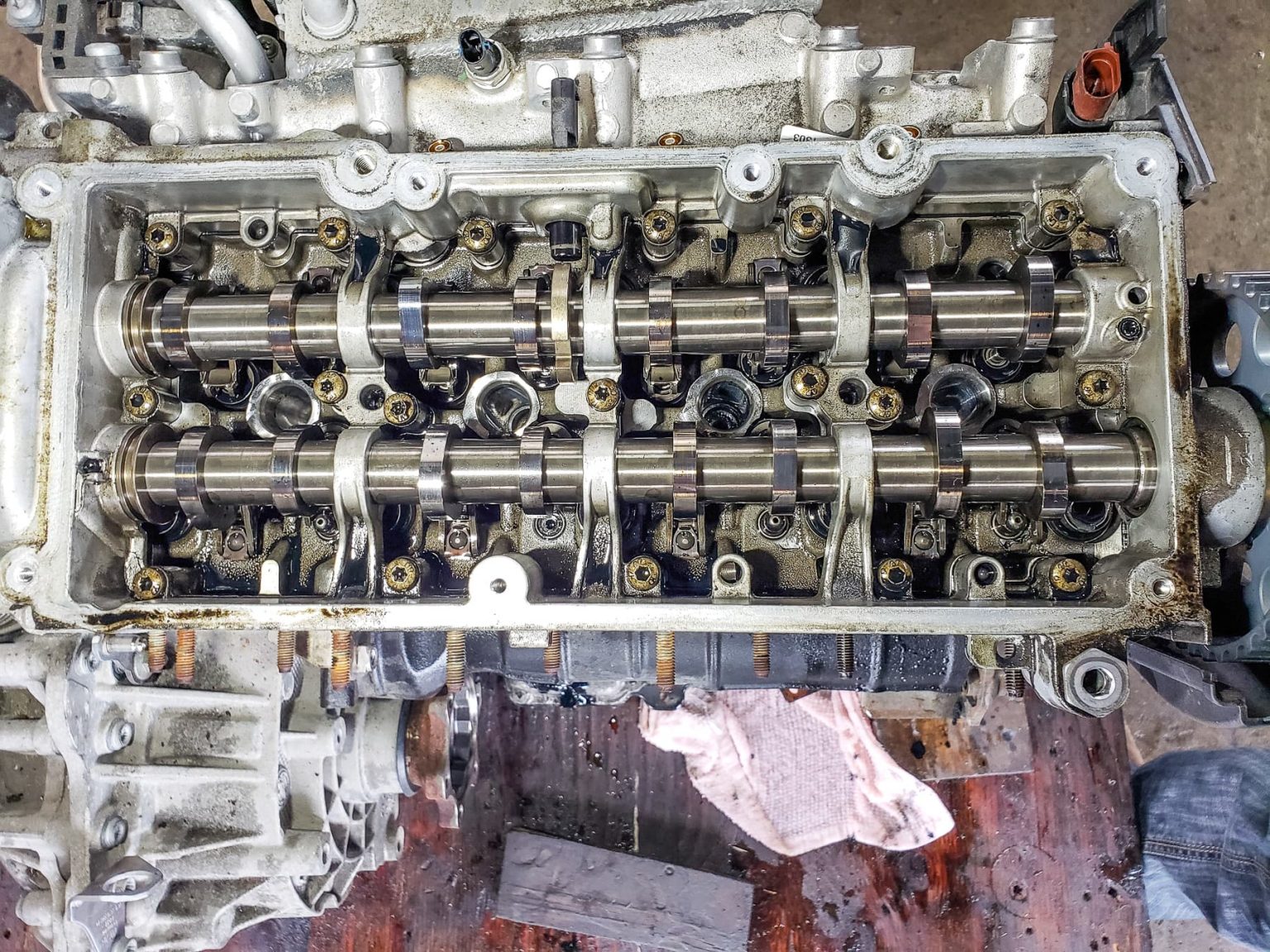 2015 VW Golf Sportwagen TDI, Engine Replacement Pawlik Automotive