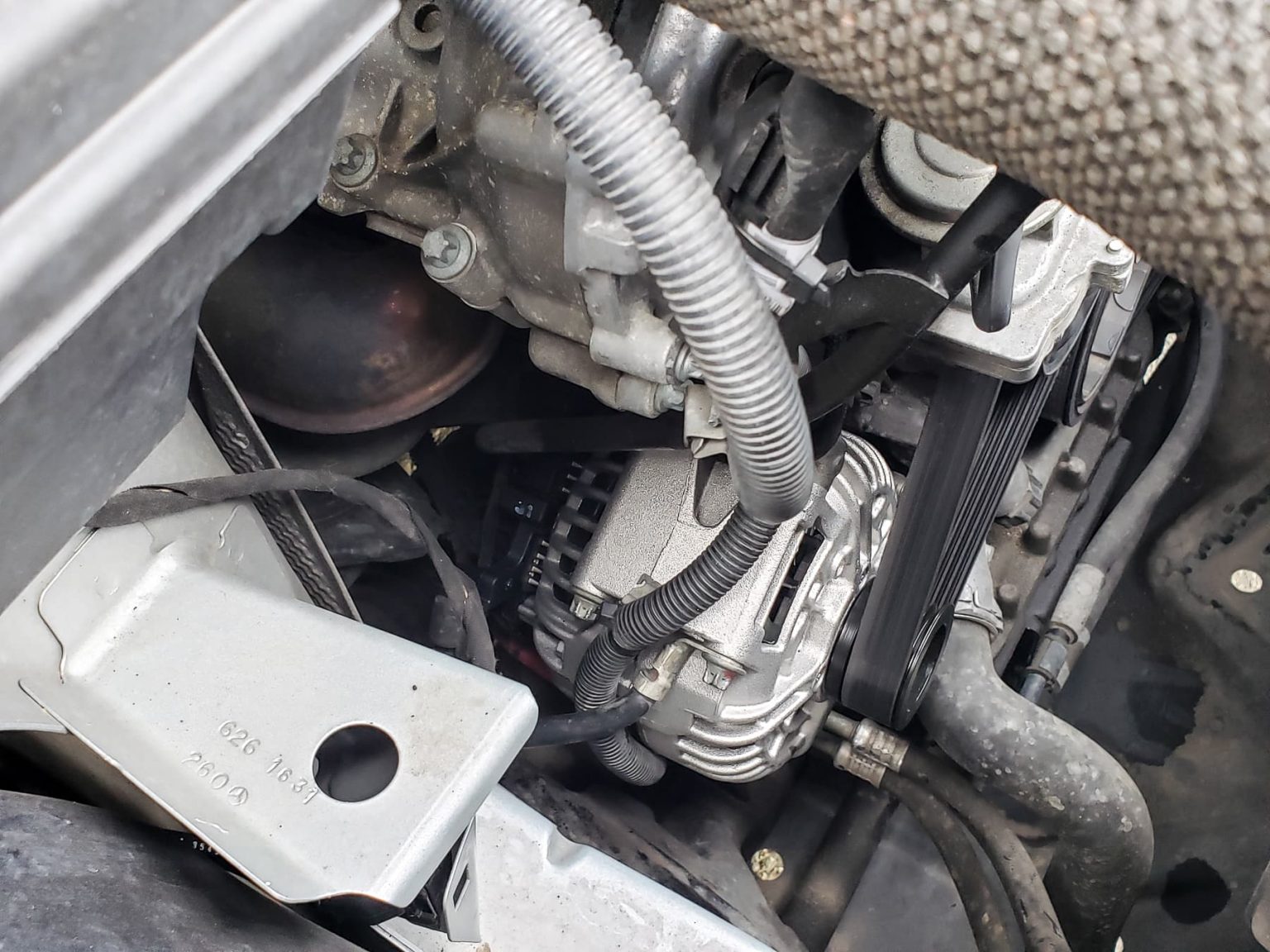 2006 Mercedes Benz ML350, Alternator Repair Pawlik Automotive Repair, Vancouver BC