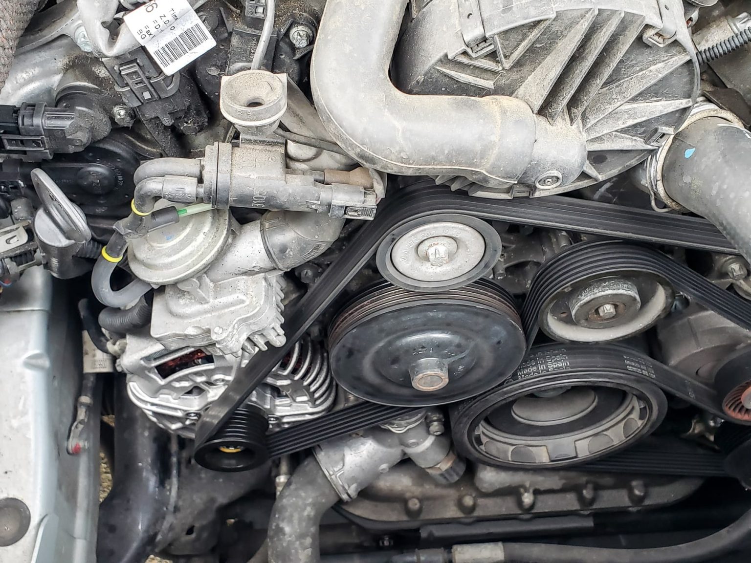 2006 Mercedes Benz ML350, Alternator Repair Pawlik Automotive Repair, Vancouver BC