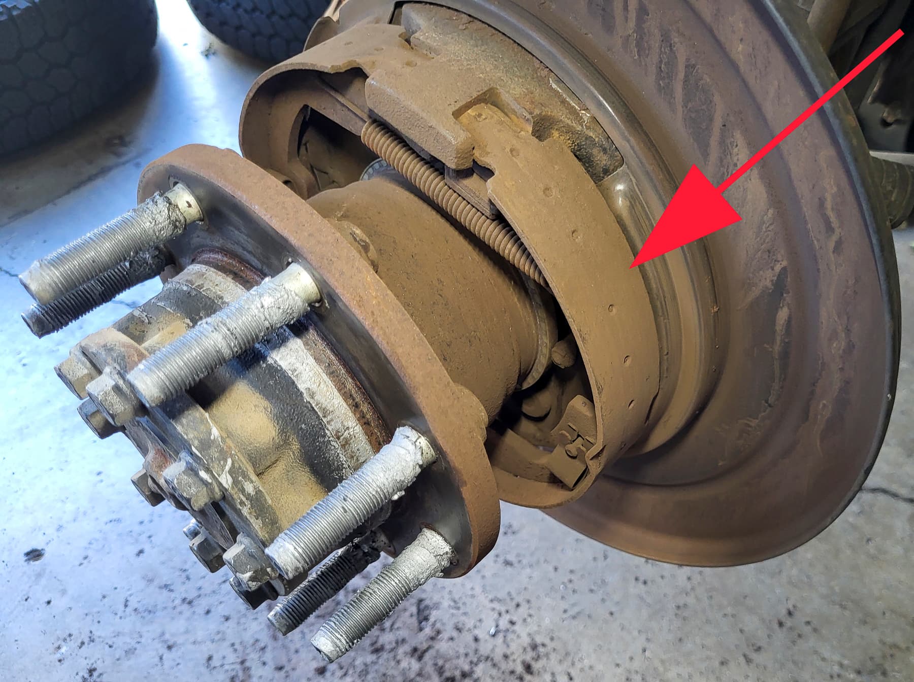 2020 Ford F250 - Parking Brake Shoes-1 2020 Ford F250 Parking Brake