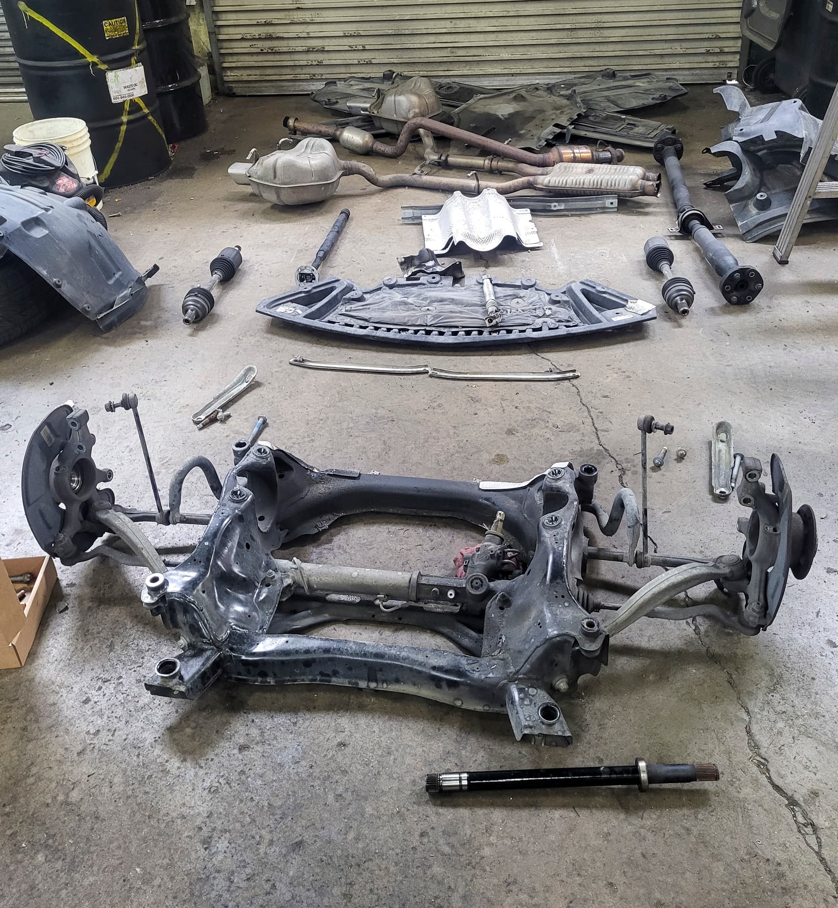 2010 Mercedes-Benz GLK350 - Front Differential-4 2010 Mercedes Benz GLK350 Transfer Case