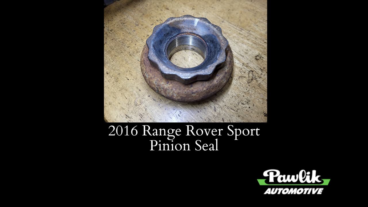 2016 Range Rover Sport Pinion Seal Car Repair Video Podcasts 2026